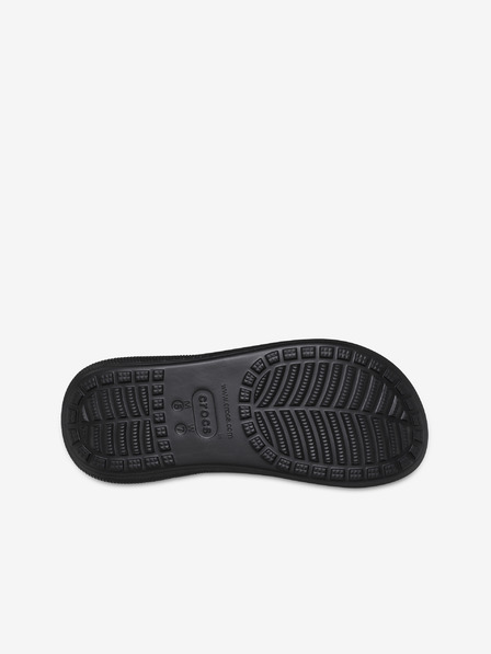 Crocs Μαύρες γυναικείες παντόφλες Crocs Crush Slide Slippers