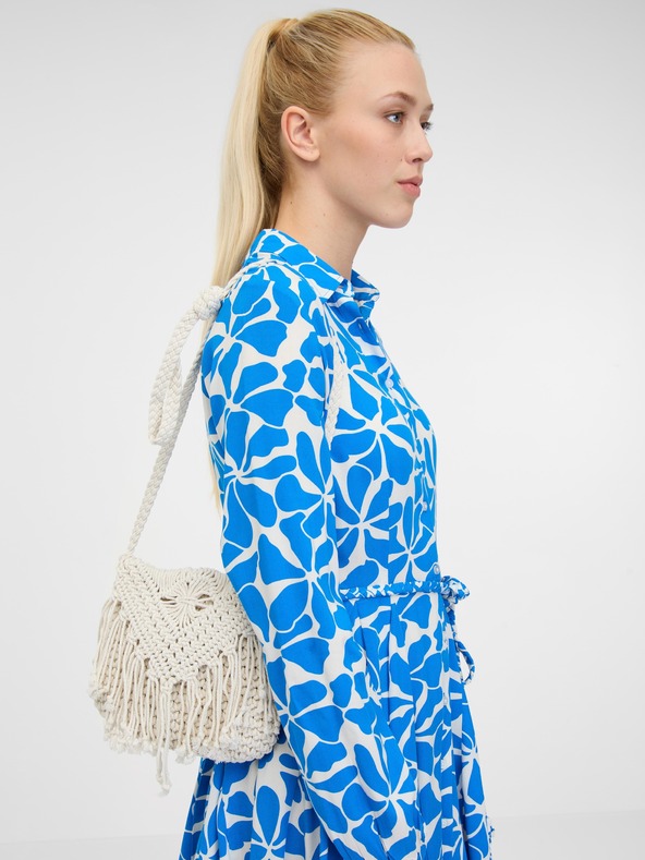 Orsay Κρεμ γυναικεία τσάντα ORSAY