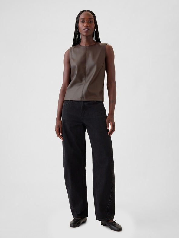 GAP Top από δερματίνη GAP