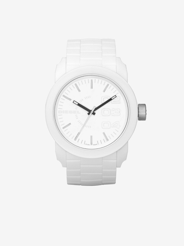 Diesel Diesel Double Down White Unisex ρολόι
