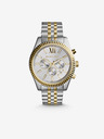 Michael Kors Michael Kors Lexington ασημί και χρυσό unisex ρολόι