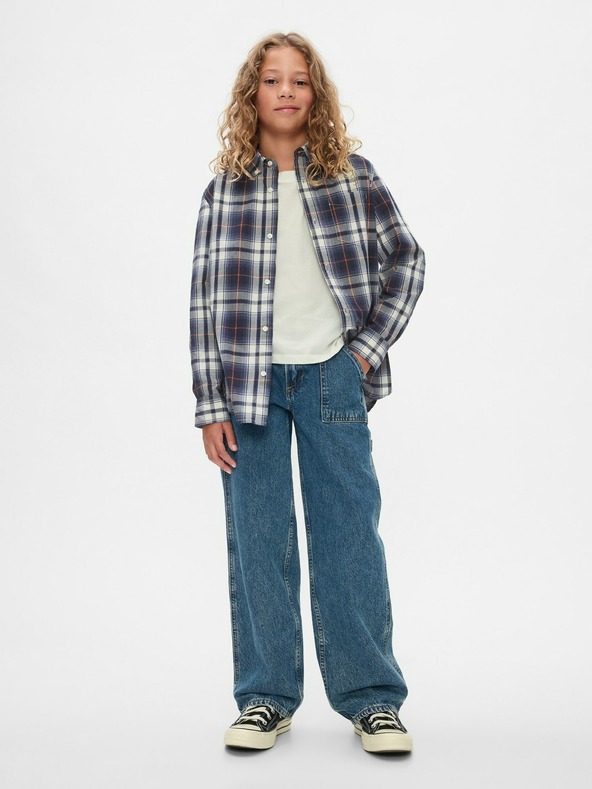 GAP Παιδικό πουκάμισο από ποπλίνα GAP