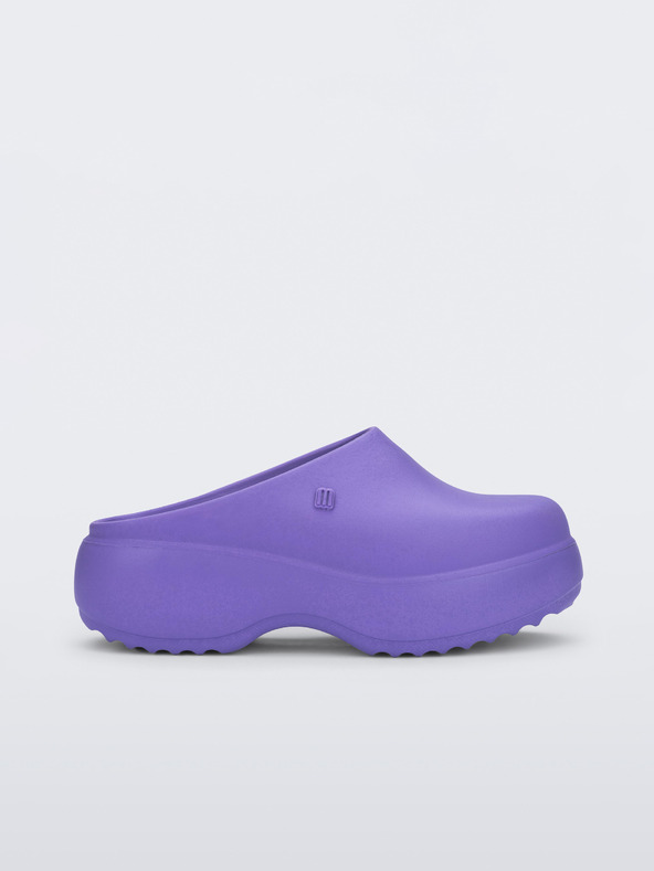 Melissa Μωβ Γυναικείες παντόφλες Melissa Free Clog Platform Slippers
