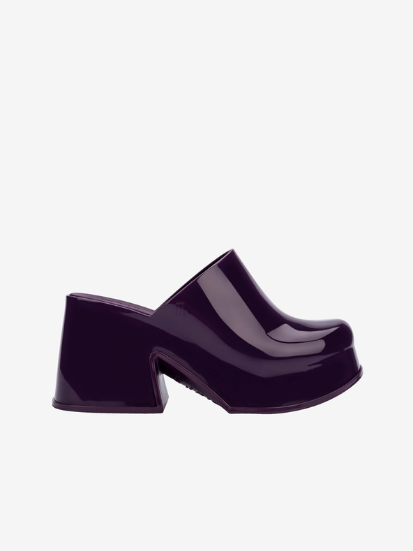 Melissa Μωβ Γυναικείες παντόφλες με τακούνι Melissa Mia