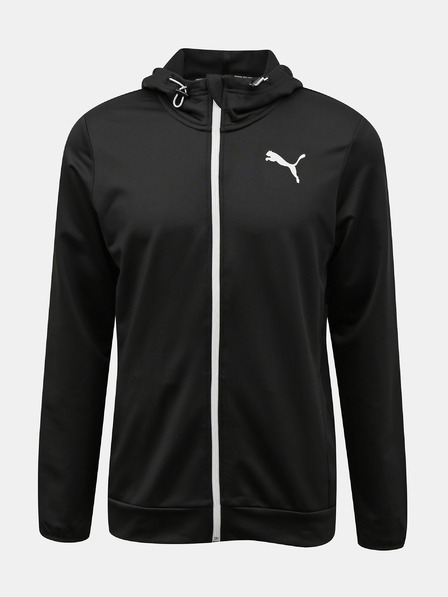 Puma Μαύρο ανδρικό φούτερ με κουκούλα Puma