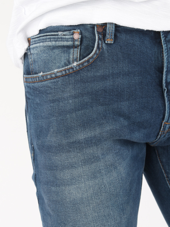 Pepe Jeans Σκούρο μπλε ανδρικό τζιν στενής εφαρμογής Pepe Jeans Stanley