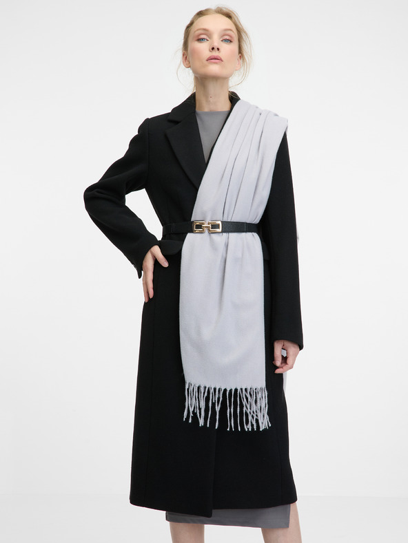 Orsay Γκρι γυναικεία κασκόλ ORSAY