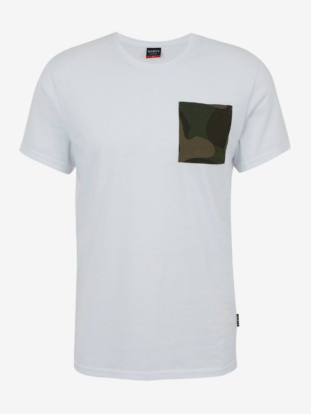 Sam 73 Λευκή ανδρική μπλούζα SAM 73 Sean T-shirt