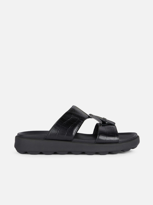 Geox Μαύρες ανδρικές παντόφλες Geox Spherica Ec6