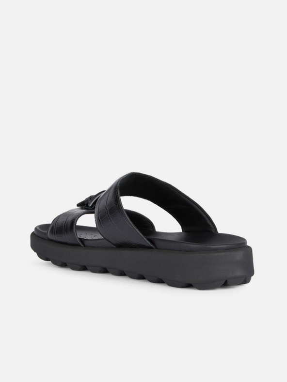 Geox Μαύρες ανδρικές παντόφλες Geox Spherica Ec6