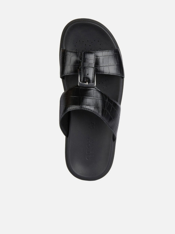 Geox Μαύρες ανδρικές παντόφλες Geox Spherica Ec6