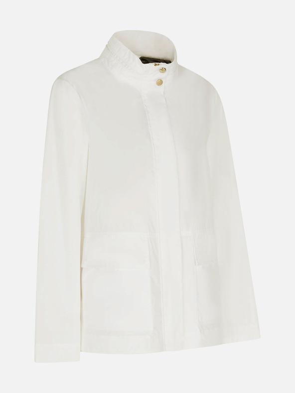 Geox Λευκό γυναικείο μπουφάν Geox Dandra