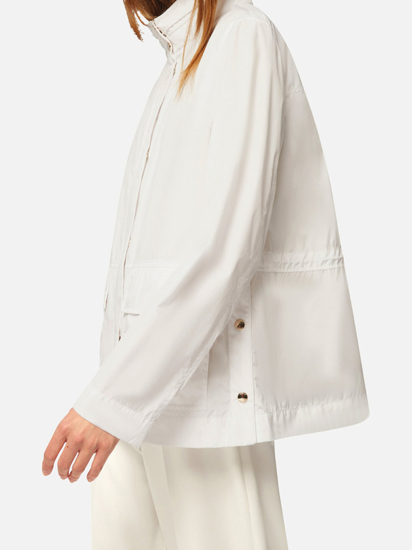 Geox Λευκό γυναικείο μπουφάν Geox Dandra