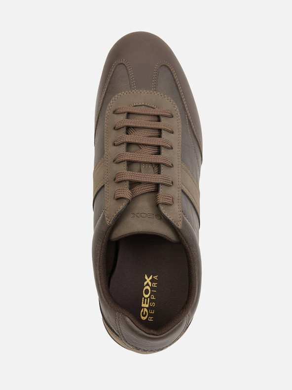 Geox Καφέ ανδρικά αθλητικά παπούτσια Geox Avery