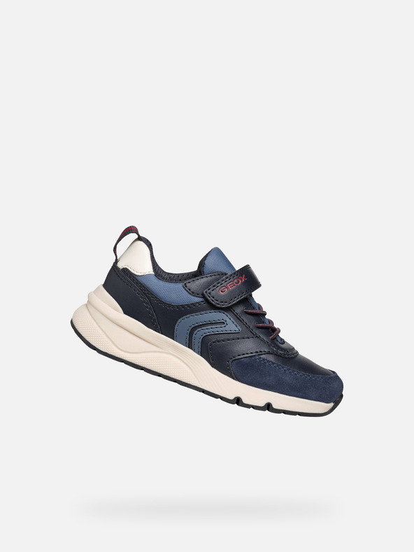 Geox Μπλε σκούρο μπλε αθλητικά παπούτσια Geox Rooner Boy