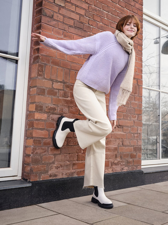 Geox Κρέμα κορίτσια Μπότες αστραγάλου Geox Junette κορίτσι