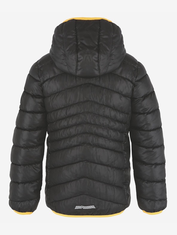 Loap Μαύρο αγορίστικο χειμερινό καπιτονέ μπουφάν LOAP INTERMO