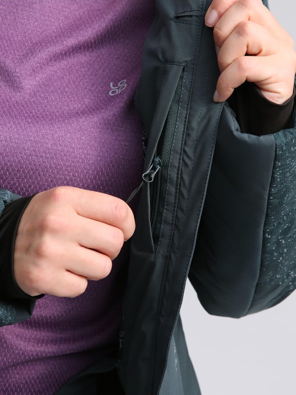 Loap Γυναικείο μπουφάν σκι πετρόλ LOAP OKILARA