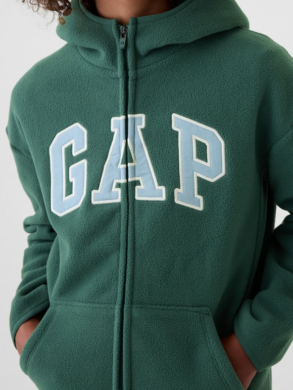 GAP Παιδική φούτερ μπλούζα με λογότυπο Pro Fleece GAP