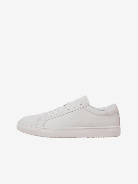 Jack & Jones Λευκά ανδρικά δερμάτινα Jack & Jones Radcliffe Sneakers