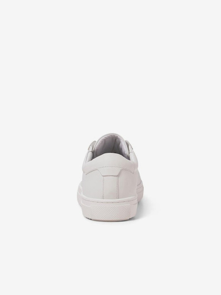 Jack & Jones Λευκά ανδρικά δερμάτινα Jack & Jones Radcliffe Sneakers