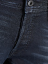 Jack & Jones Σκούρο μπλε τζιν σε στενή γραμμή με κεντημένο εφέ Jack & Jones Glenn