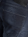 Jack & Jones Σκούρο μπλε τζιν σε στενή γραμμή με κεντημένο εφέ Jack & Jones Glenn