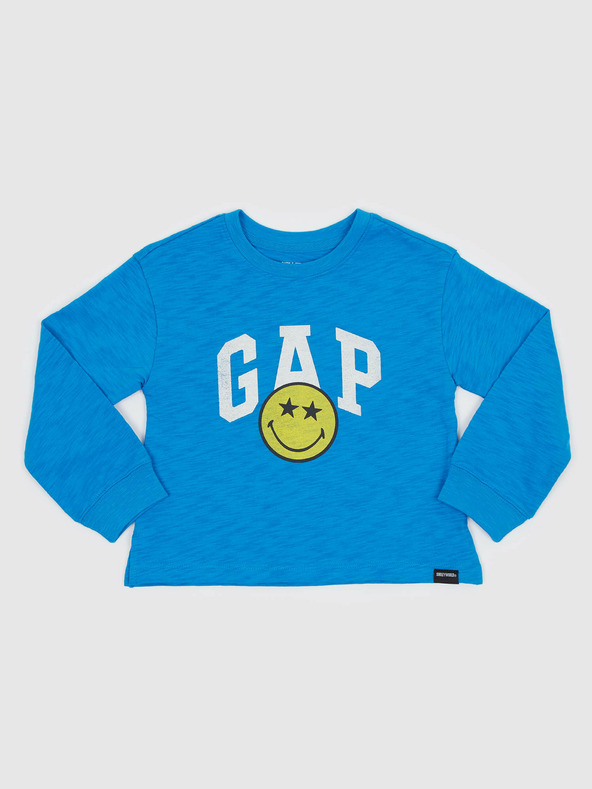 GAP Βρεφικό μπλουζάκι Gap × SmileyWorld® GAP