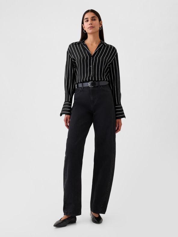 GAP Σατέν πουκάμισο GAP