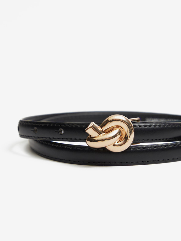 Orsay Μαύρη γυναικεία ζώνη ORSAY