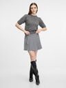 Orsay ORSAY Γκρι γυναικεία φούστα σε γραμμή Α