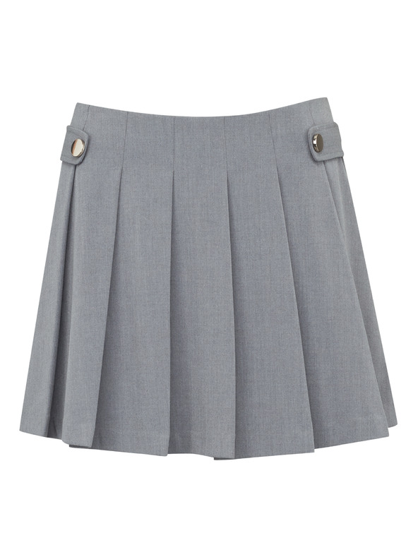 Orsay ORSAY Γκρι γυναικεία φούστα σε γραμμή Α