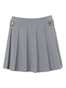 Orsay ORSAY Γκρι γυναικεία φούστα σε γραμμή Α