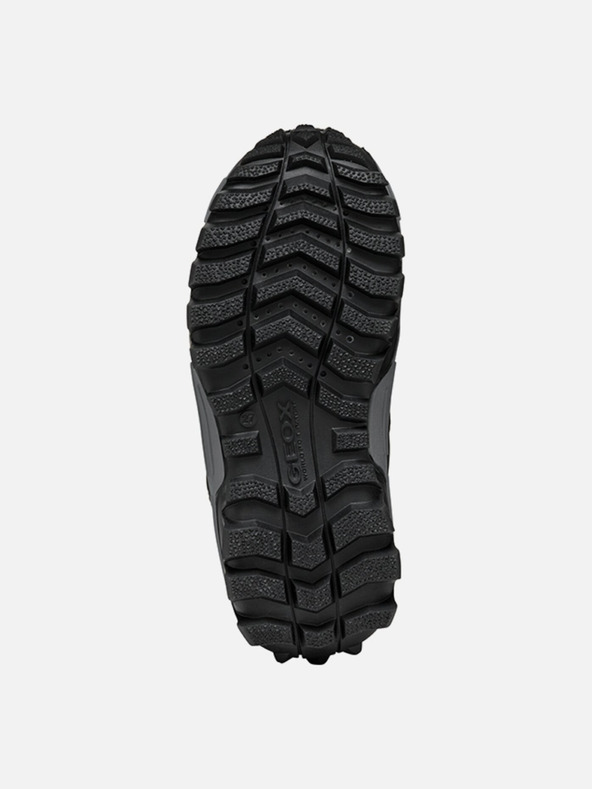 Geox Μαύρες αγορίστικες μπότες αστραγάλου Geox Himalaya B ABX