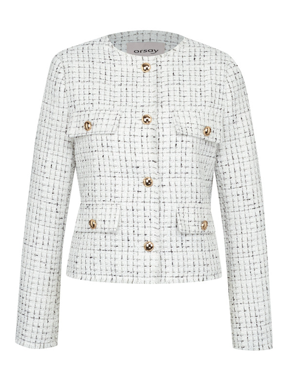 Orsay Κρεμ γυναικείο σακάκι ORSAY