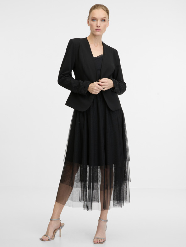 Orsay Μαύρο γυναικείο σακάκι ORSAY