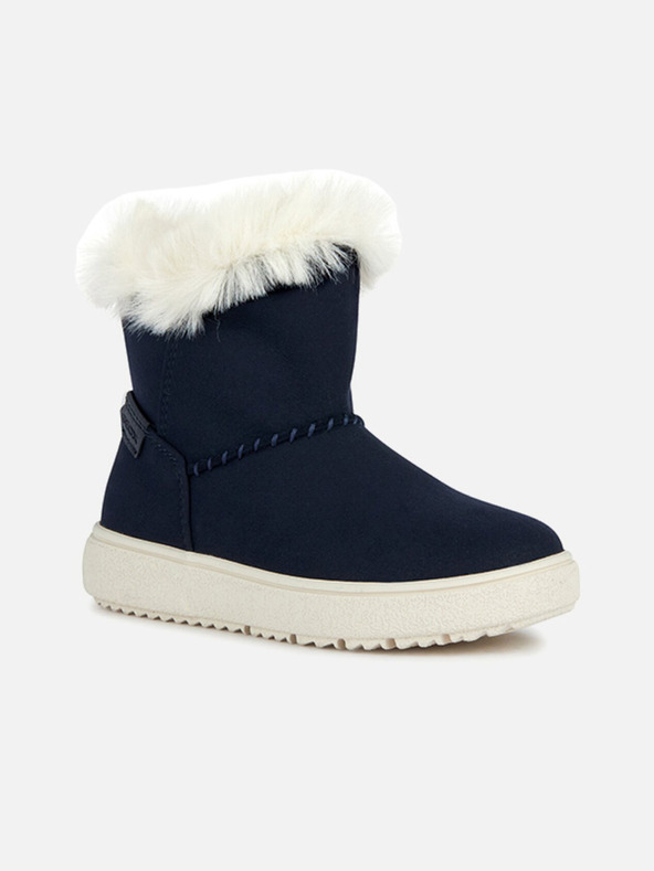 Geox Σκούρο μπλε γυναικεία μποτάκια αστραγάλου Geox Theleven