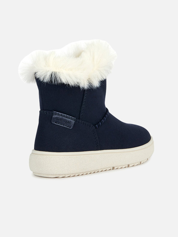 Geox Σκούρο μπλε γυναικεία μποτάκια αστραγάλου Geox Theleven