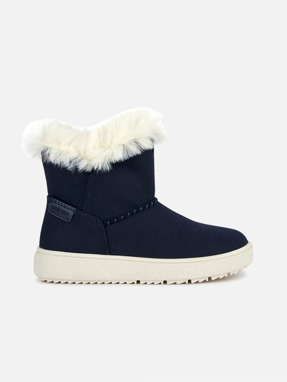 Geox Σκούρο μπλε γυναικεία μποτάκια αστραγάλου Geox Theleven