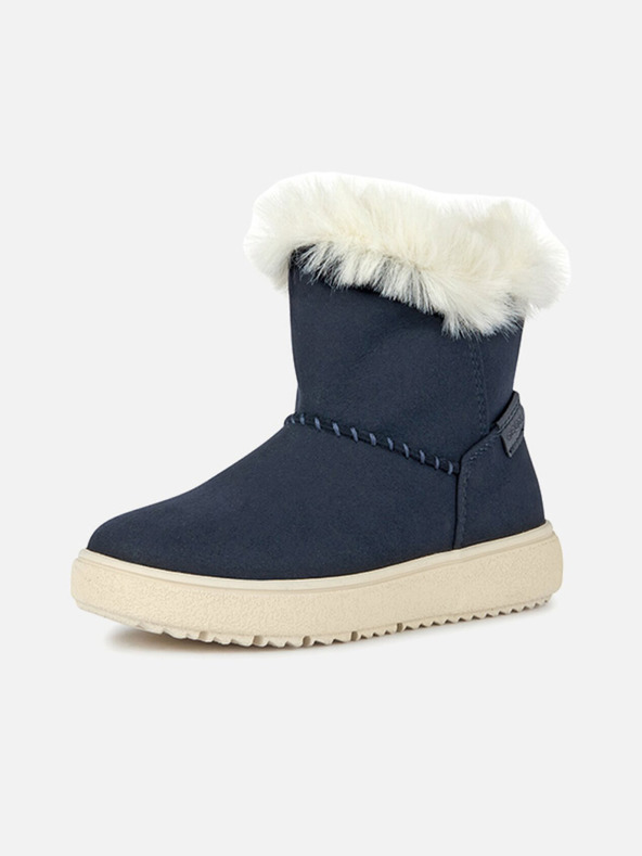 Geox Σκούρο μπλε γυναικεία μποτάκια αστραγάλου Geox Theleven