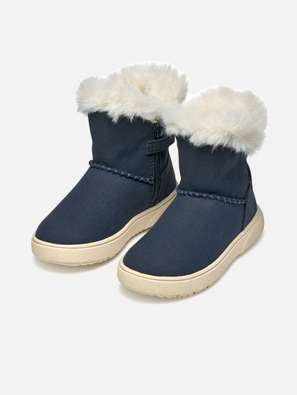 Geox Σκούρο μπλε γυναικεία μποτάκια αστραγάλου Geox Theleven