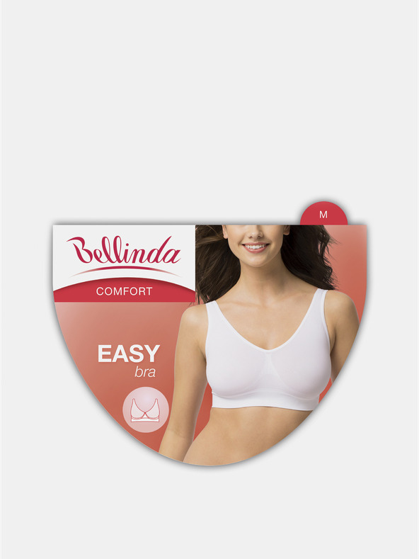 Bellinda Λευκό γυναικείο αθλητικό σουτιέν Bellinda EASY BRA