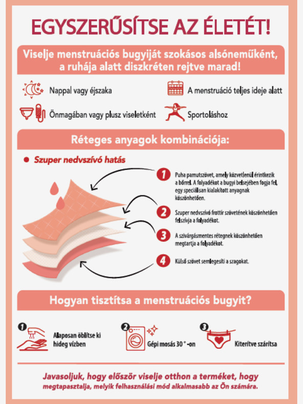 Bellinda Μαύρο εσώρουχο εμμήνου ρύσεως νύχτα και μέρα Bellinda MENSTRUAL BOXER STRONG