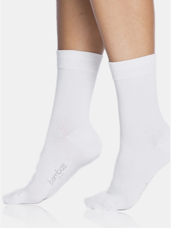 Bellinda Λευκό Γυναικείο Bellinda BAMBUS COMFORT SOCKS Bellinda BAMBUS COMFORT SOCKS