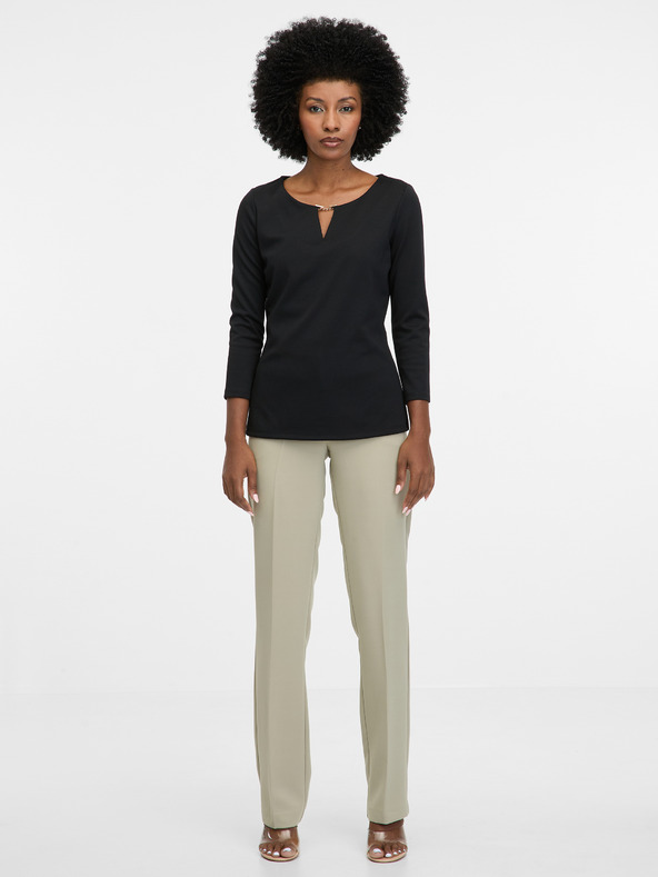 Orsay Μαύρη γυναικεία μπλούζα ORSAY