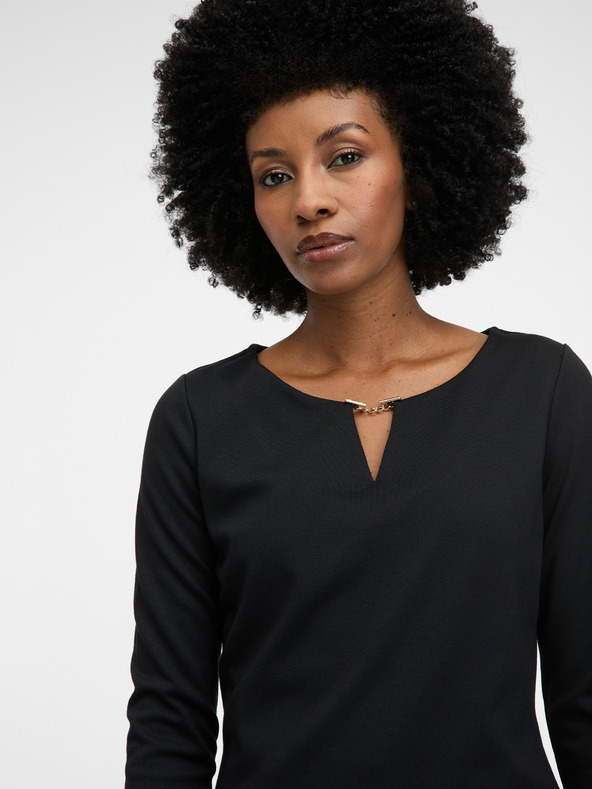 Orsay Μαύρη γυναικεία μπλούζα ORSAY