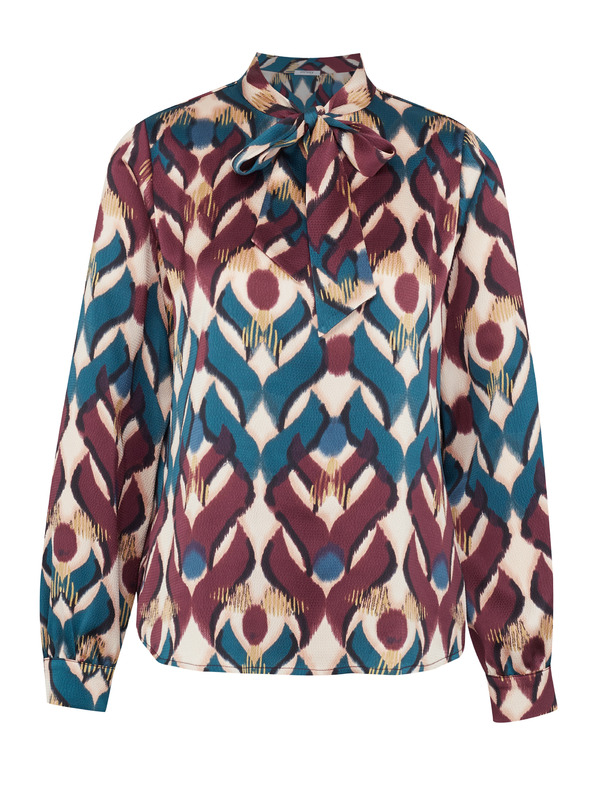 Orsay Καφέ γυναικεία μπλούζα ORSAY