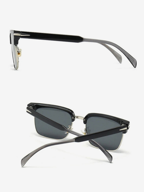 VEYREY Μαύρα πολωτικά γυαλιά ηλίου VeyRey Beckham Stitch