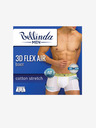 Bellinda Μαύρο ανδρικό αθλητικό μποξεράκι Bellinda 3D FLEX AIR BOXER