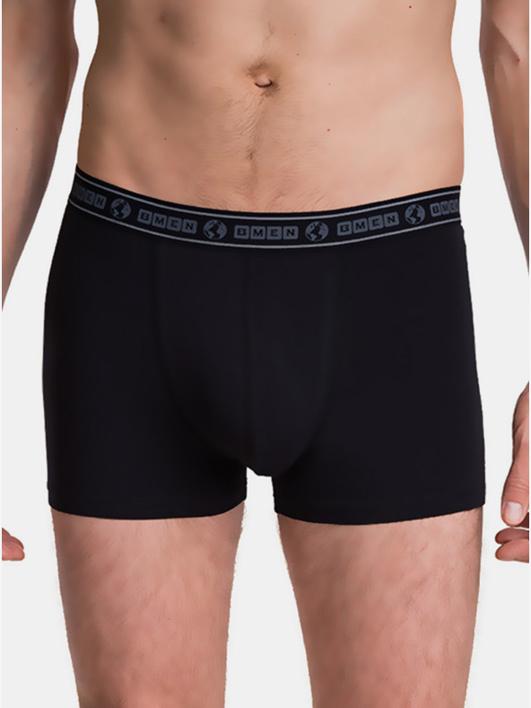 Bellinda Μαύρο ανδρικό μποξεράκι Bellinda GREEN ECOSMART BOXER